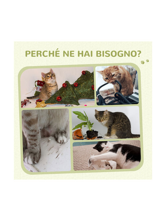Pawhut Tree Cats Scratching Post Beige 34x25.5x58cm