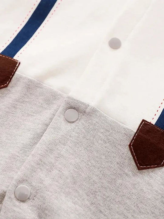 TakTakBaby Babystrampler Langärmliges Weiß