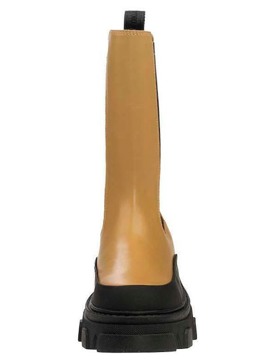 Jonie Leather Women's Chelsea Boots Brown