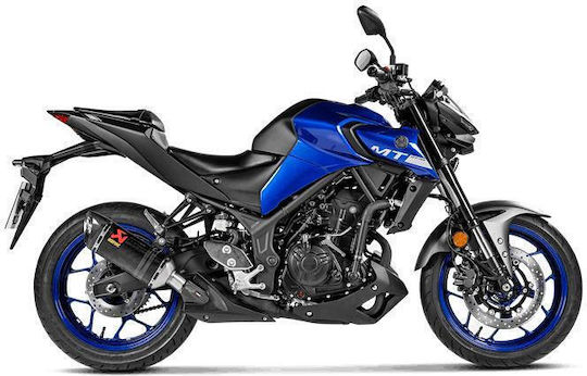 Akrapovic Крайна Тръба На Изпускателната Система За Мотоциклет Ямаха MT-03 / YZF-R3