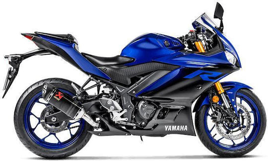 Akrapovic Крайна Тръба На Изпускателната Система За Мотоциклет Ямаха MT-03 / YZF-R3