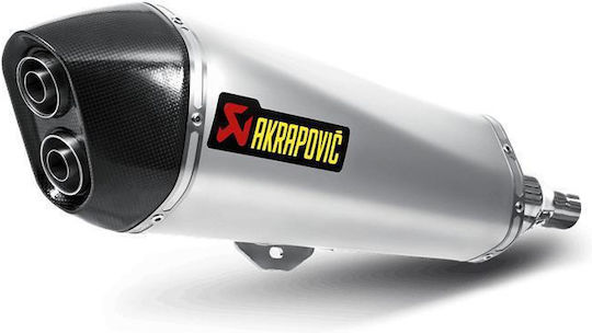 Akrapovic Τελικό Εξάτμισης Μοτοσυκλέτας για Piaggio MP3 400