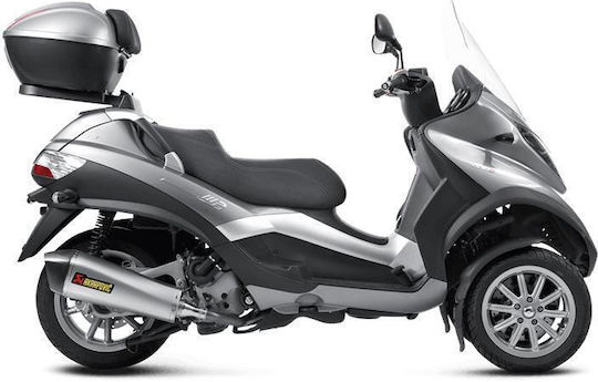 Akrapovic Τελικό Εξάτμισης Μοτοσυκλέτας για Piaggio MP3 400