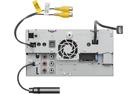 Kenwood Автомобилна Аудио Система 2DIN (Блутут/USB) с Тъчскрийн 6.2"