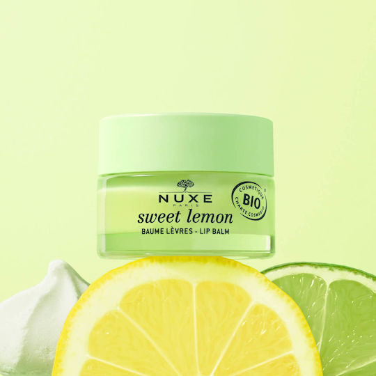 Nuxe Sweet Lemon Lip Balm Lemon with Lemon Scent 15ml