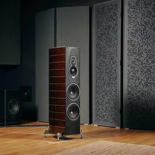 Sonus Faber Homage Serafino G2 18107-3191 Двойка Hi-Fi Говорители Подов 50W 3.5 Брой шофьори Кафяв