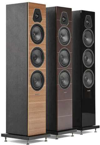 Sonus Faber Lumina Iii Ζεύγος Ηχείων Hi-Fi Δαπέδου 50W Καρυδιά