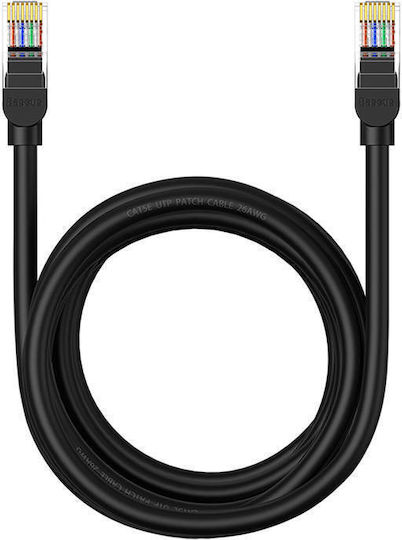 Baseus U/UTP Cat.5 Cablu de rețea Ethernet 3m Negru 1buc