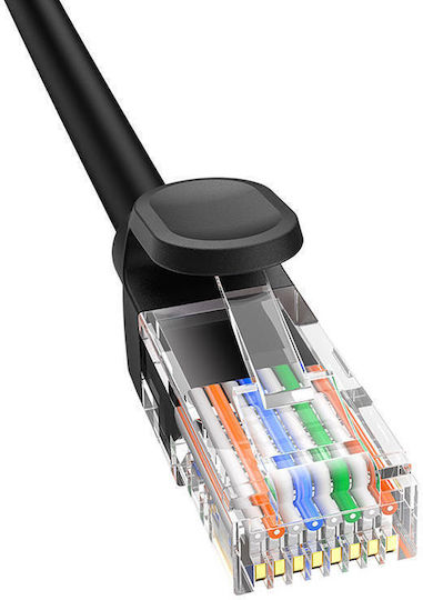 Baseus U/UTP Cat.5 Cablu de rețea Ethernet 3m Negru 1buc