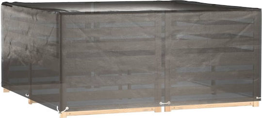 vidaXL Waterproof Couch Cover Black 205x205x90cm 2pcs