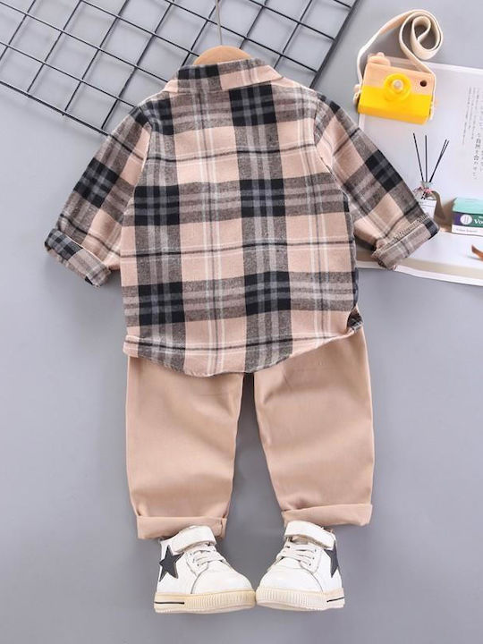 TakTakBaby Kinder Set mit Hose Winter 2Stück Gray