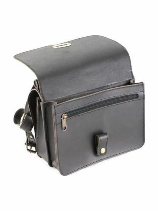 Leather Women's Bag Shoulder Black