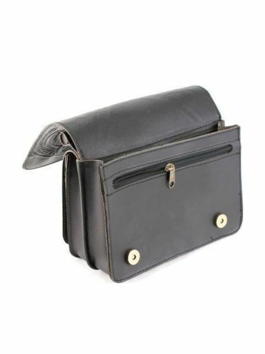 Leather Women's Bag Shoulder Black
