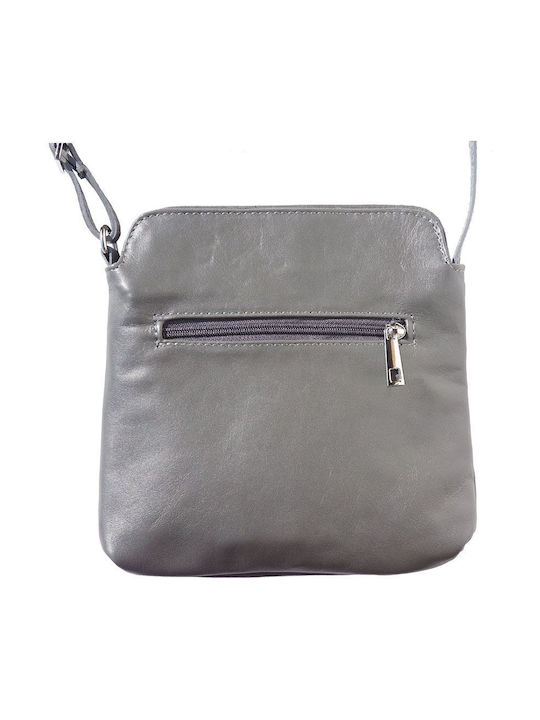 Firenze Σκουρο Leather Women's Bag Gray