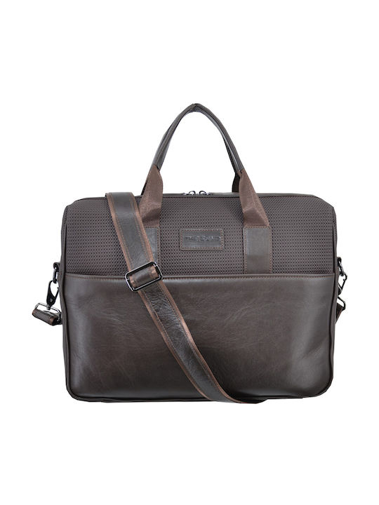 Leather Women's Professional Bag Brown