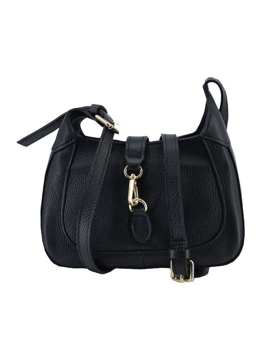 Leather Women's Bag Shoulder Black