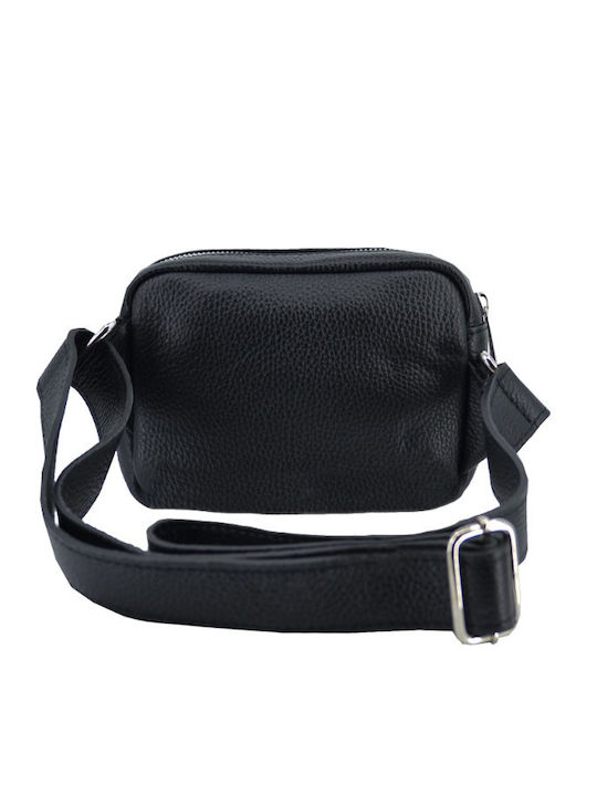 Leather Women's Bag Shoulder Black