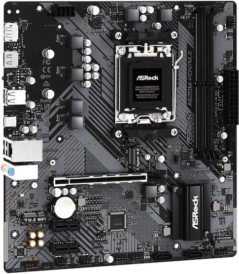 ASRock A620M-HDV/M.2 Motherboard Micro ATX με AMD AM5 Socket 90-MXBLL0-A0UAYZ