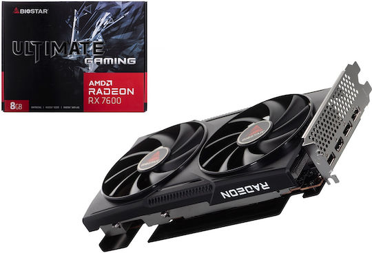 Biostar Radeon RX 7600 8GB GDDR6 Ultimate Gaming Κάρτα Γραφικών