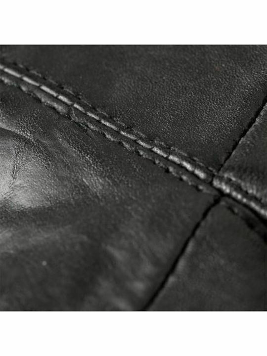 -leather Leather Women's Bag Backpack Black