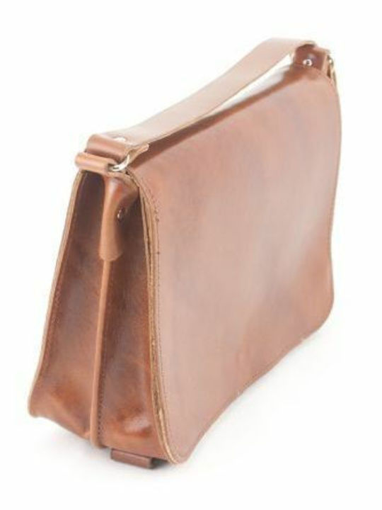 Kouros Leather Women's Bag Crossbody Tabac Brown