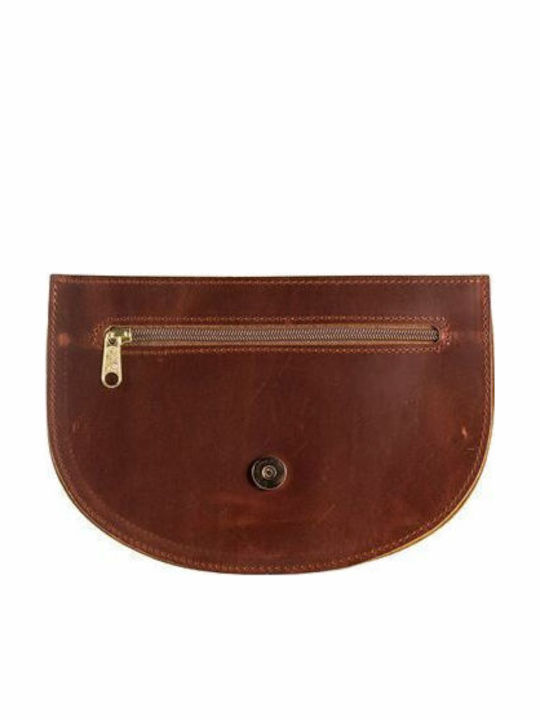 By -women's Leather Women's Bag Crossbody Brown