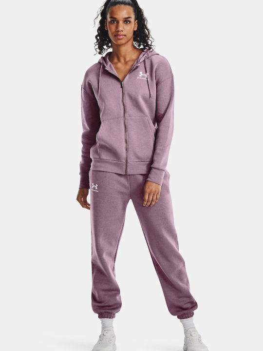 Sweatpants Jogger Fleece Purple