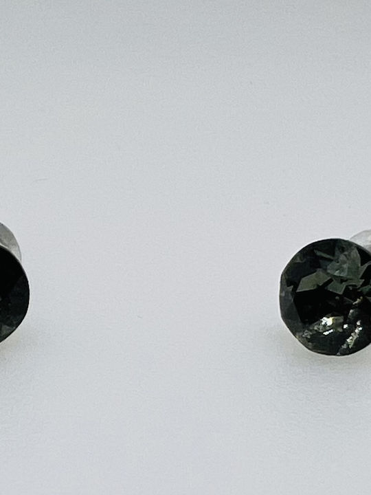 Farma Bijoux 1 Hypoallergenic Kids Earrings Studs with Stones from Silver
