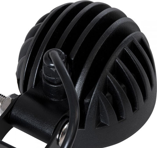 GloboStar Rotund Rezistent la apă Faruri Auto LED Renault Maestru 12V 8W 8.5cm cu Roșu Iluminare 4buc