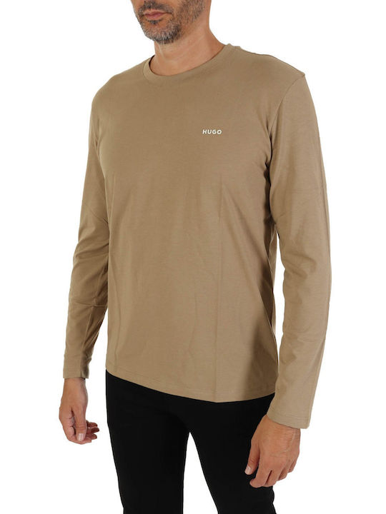 Hugo Boss Men's Long Sleeve Blouse Khaki