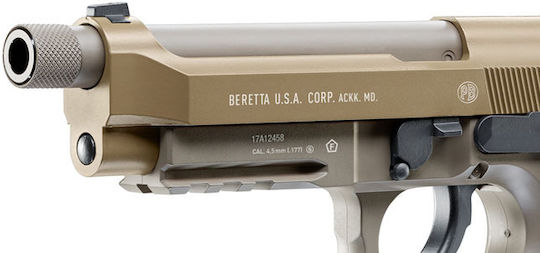 Umarex Αεροβόλο Πιστόλι CO2 Beretta M9a3 Fde Blowback Μεταλλικό 4.5mm