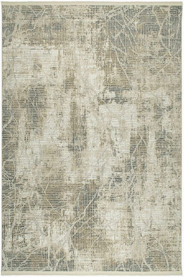 Koulis Carpets Luxor 2682b Set Modern Schlafzimmer-Teppichsets Synthetisch,Polyester/Cotton/Leather Beige 86-23-0033 3Stück