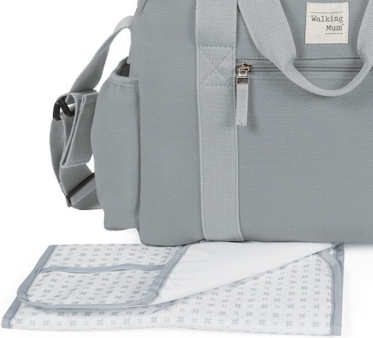 Walking Mum Diaper Bag Gray