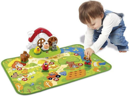 Chicco Bilingual ABC Interactive Farm Play Mat for Newborns