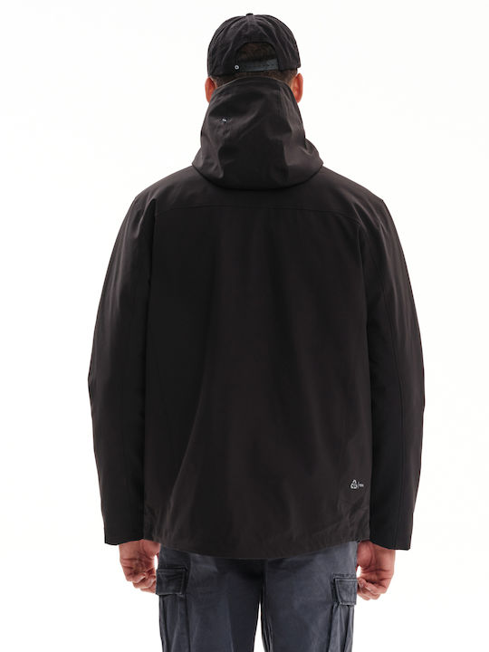 3 in 1 Winter Jacke Schwarz