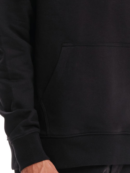 Sweatshirt with Hood Black