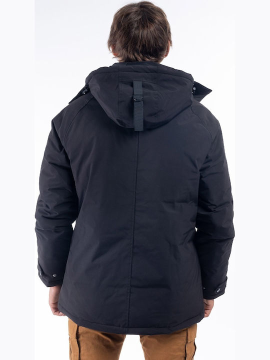 Sweatshirt mit Kapuze Schwarz