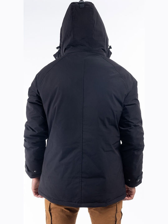 Sweatshirt mit Kapuze Schwarz