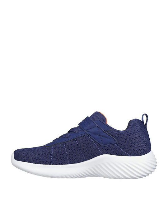 Bounder Waterproof Kids Sports Shoes Running with Hoop & Loop Closure Blue
