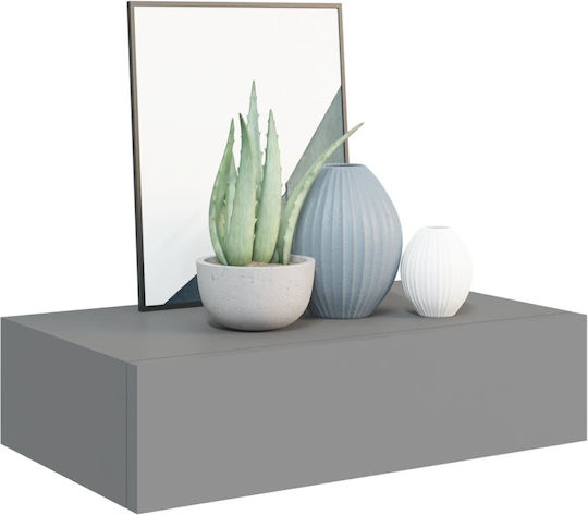 Wandregale Grau 2Stücke 40x23.5x10cm