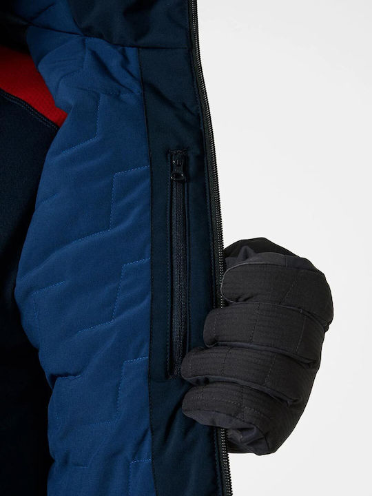 Helly Hansen Lifaloft 65777-597 Ανδρικό Μπουφάν για Σκι & Snowboard Μπλε
