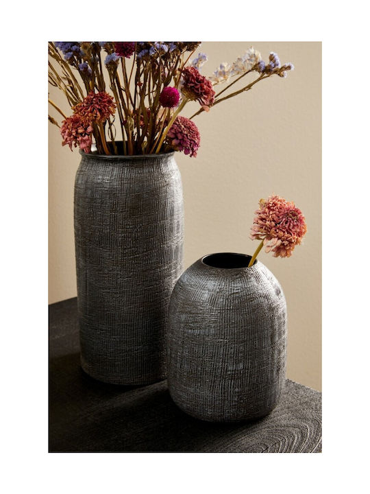 Bizzotto Decorative Vase Gray