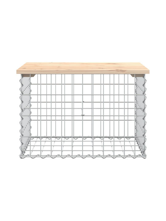 Bench Outdoor Wooden 63x44x42cm