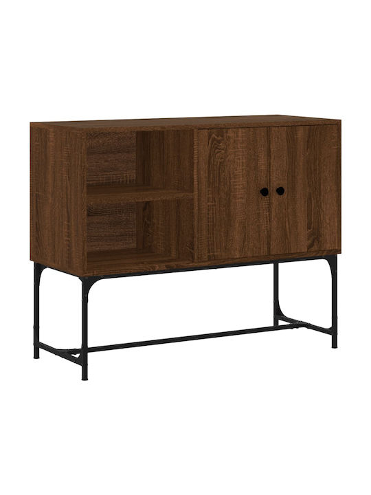 Sideboard Wooden Brown Oak 100x40x79.5cm