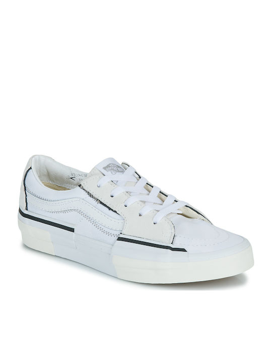Vans Sk8-low Reconstruct Sneakers Λευκά