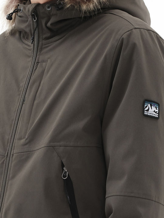 Winter Jacke Bomber Olive