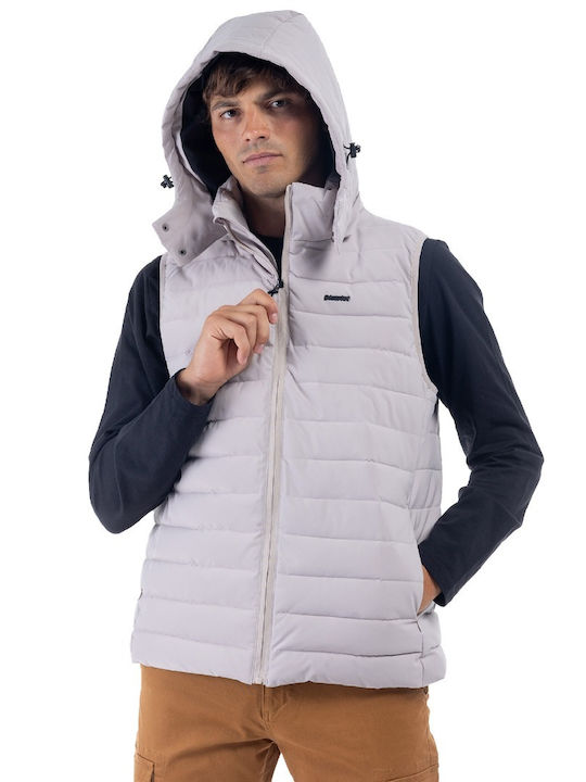 District75 Herren Winter Jacke Lässig Beige