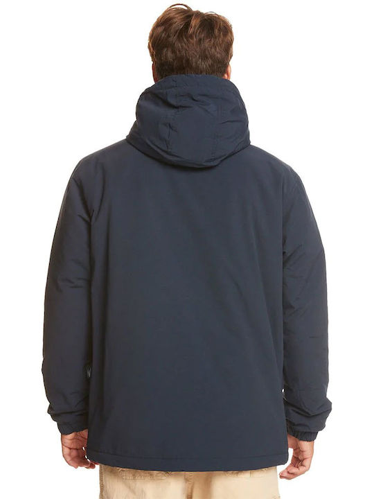 Quiksilver Men's Winter Jacket Navy Blue