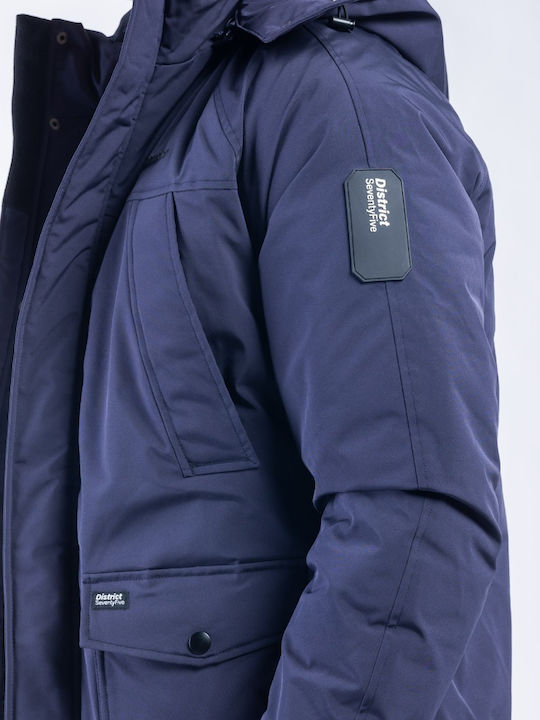 Winter Jacke Blau