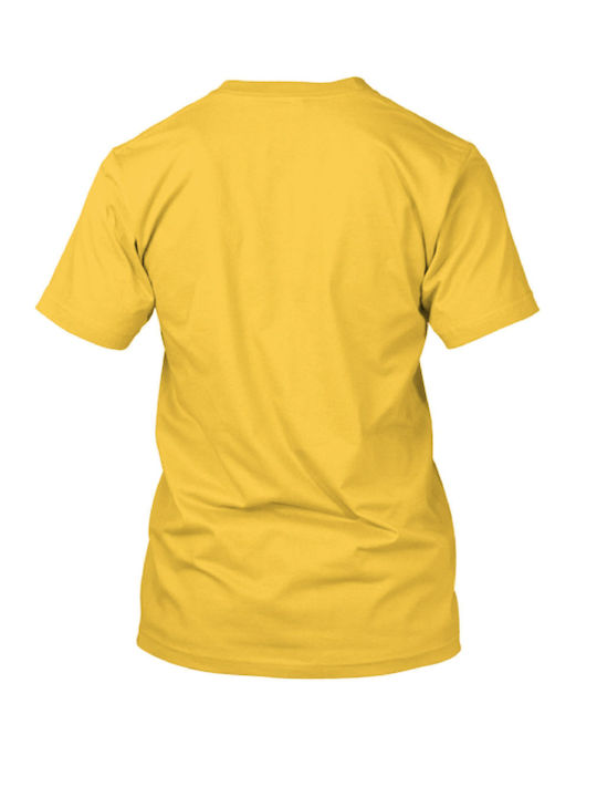 FightFlix Short Sleeve Shirt AZ849 Yellow